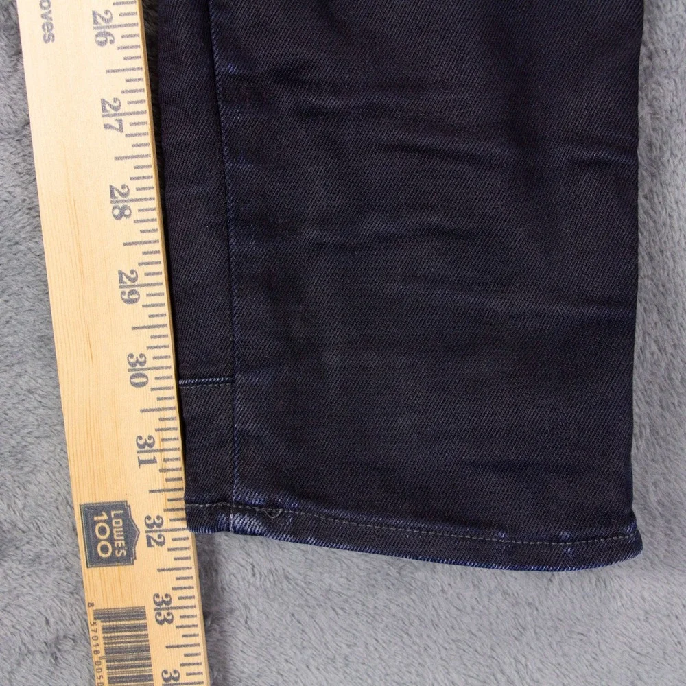 G-Star Raw 5620 3D Zip Knee Skinny Jeans Mens 31x32 Dark Indigo Moto Biker